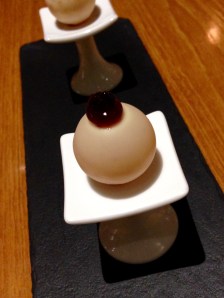 Cider filled white cocoa.